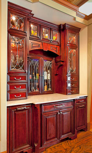 Fieldstone Cabinets Men's Club Bar